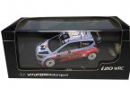 1:43 Scale NO.7 IXO Diecast 2014 Hyundai i20 WRC Model