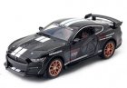 Kid Black / White / Orange / Blue Diecast Ford Shelby GT500 Toy