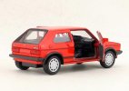 Kids 1:36 Scale Red Welly Diecast VW Golf GTI Toy