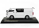 1:43 Scale Black / White TINY Diecast Toyota HIACE Model