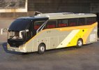 Champagne 1:42 Scale Higer Tourist KLQ61278 Coach Bus Model