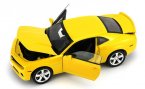 Black / Yellow 1:18 Scale Diecast Chevrolet Camaro Model