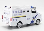 White Police Patrol Kids Diecast VW 9.150 ECE Armour Truck Toy