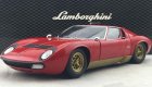 Red 1:18 Scale Kyosho Diecast Lamborghini Miura P400 SV