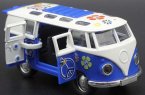 Pink / Orange / Red / Blue Kids 1:32 Diecast VW Bus Toy