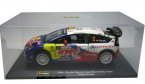 1:32 Scale White Bburago NO.2 Diecast 2009 Citroen C4 WRC Model