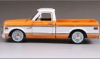 1:24 Orange / Black Jada Diecast 1972 Chevrolet Pickup Model