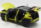 Gray / Green 1:18 Scale Diecast 2018 Hyundai Encino/ Kona Model