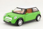 1:32 Scale Kids Red / Yellow / Green Diecast Mini Cooper Toy