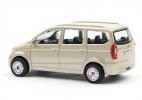1:58 Scale Silver / Champagne Diecast Wuling Sunshine Van Model