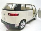 1:38 Scale Kids White / Orange / Green / Blue VW Bus Toy