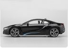 1:22 Scale Kids Black / White Diecast BMW I8 Toy