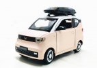 1:24 Blue / Pink / Yellow Diecast Wuling Hongguang MINI EV Toy