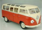 1:24 Scale Red / Blue / Green Retro Style 1962 VW School Bus Toy