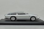 Silver 1:43 Scale Diecast Lamborghini 4000 GT 1966 Model