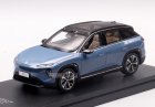 1:43 Scale Blue / Orange Diecast 2022 NIO ES7 SUV Model