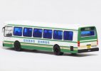 1:76 Scale White Die-Cast NO.576 FLXIBLE City Bus Model