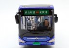 1:43 Diecast Zhongtong LCK6126EVGRA1 Electric City Bus Model