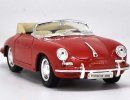 Black / Red 1:24 Scale Welly Diecast Porsche 356B Model