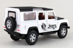 Kids Red /Orange /Black /White Diecast Land Rover Defender Toy