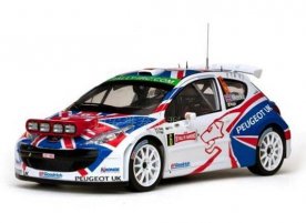 1:18 Scale SUNSTAR WRC Diecast Peugeot 207 S2000 Model