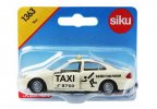 White SIKU 1363 Diecast Mercedes Benz Taxi Car Toy