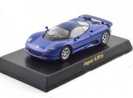 Black / Blue 1:64 Scale Kyosho Diecast Jaguar XJR15 Model