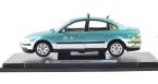 Green 1:18 Scale Welly Diecast 2001 VW Passat Sedan Taxi Model