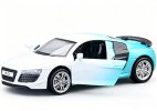 Kids 1:36 Scale White / Red Diecast Audi R8 GT Toy