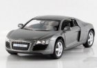 Kids 1:36 Scale Blue / Silver / Red / Black Diecast Audi R8 Toy