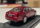 White / Red 1:64 Scale Diecast 2014 Cadillac CTS Model
