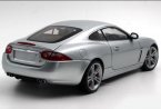 Silver /Black 1:18 Scale Autoart Diecast Jaguar XKR Coupe Model