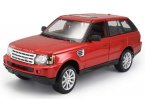 Silver / Red 1:18 Scale Maisto Diecast Range Rover Sport Model