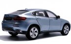 Light Blue Kyosho 1:18 Scale Diecast BMW Hybrid X6 Model