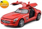 Kids 1:32 Scale Red / Black /White MERCEDES-Benz SLS AMG Toy