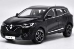 1:18 Scale Black / Red Diecast Renault Kadjar Model