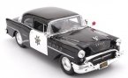 1:26 Black Maisto Police Diecast 1955 Buick Century Model