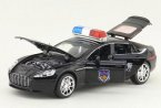 1:32 Scale Black Kids Police Diecast Aston Martin DB9 Toy