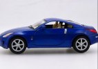 Red / Blue / Silver Kids 1:34 Scale Diecast Nissan 350Z Toy