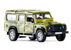 Khaki / Army Green 1:36 Kids Diecast Land Rover Defender Toy