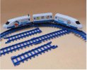 Kids White / Blue Plastics Doraemon Theme Train Toy