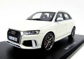 Spark 1:43 Scale White Resin 2015 Audi RS Q3 Model