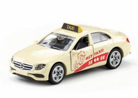 Mini Kids Creamy White SIKU 1502 Diecast Mercedes Benz Taxi Toy