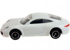 White 1:64 Scale NO.117 Kids Diecast Porshe 911 Carrera Toy