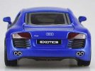 1:24 Scale Blue Maisto Diecast Audi R8 Exotics Model