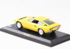 Yellow 1:43 Scale Diecast Maserati Khamsin Model