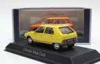 Yellow 1:43 Scale Norev Diecast Citroen Visa Club Model