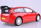 1:18 Scale Red Autoart 2004 Diecast Citroen C4 Model