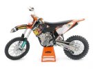 Black 1:12 Scale Diecast KTM 450 SX-F Motorcycle Model