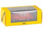 1:43 Scale Red Diecast 1960 Peugeot 203 Casablanca Taxi Toy